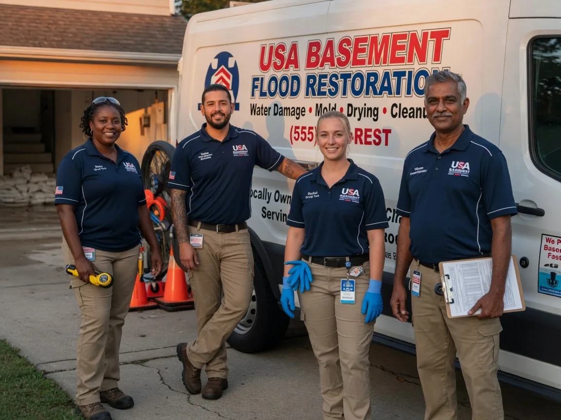 Basement Flood Cleanup company in West Elkton, OH